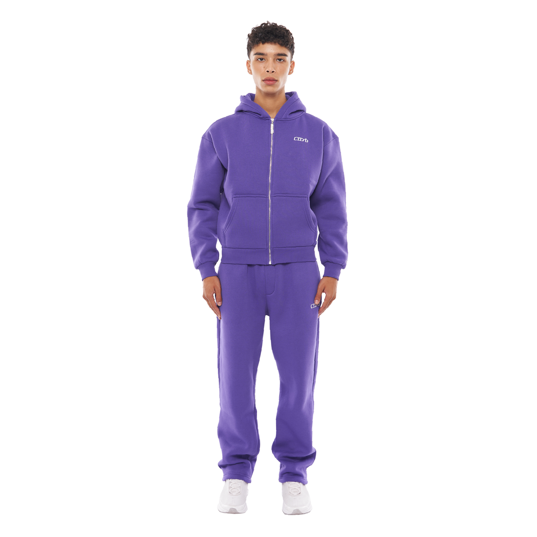 Purple Set Zip Up