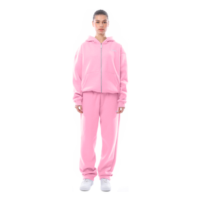 Hot Pink Set Zip Up