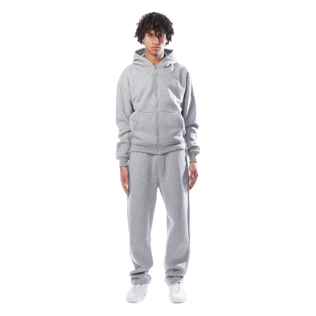 Grey Set Zip Up